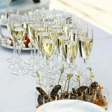 Ly sâm panh acrylic 5oz, ly chân cao không vỡ, ly chúc rượu sâm panh tái sử dụng - Kiểu dáng hiện đại & Phù hợp cho gia đình, đám cưới, làm bánh, uống rượu, Ngày Valentine, tiệc trẻ em, kỷ niệm, Ngày của Cha, Ngày của Mẹ, Lễ Phục Sinh, dã ngoại ngày lễ, tiệc năm mới - Xem 5