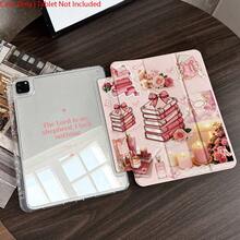 1 Piece Pink Book & Rose Scrapbook Protective Tablet Case Folio Table Case With Pen Holder Compatible With IPad 10.9/10.2/ Air 5th Gen/Pro11/10th/9.7/Air 2/ (7th Gen)/ (8th Gen)/ Air 4/5/ Pro 11/ 10th Generation 10.9-Inch 2022 Smart Case/ Air 13(M3 2025)/ Air 11(M3 2025)/ Air 11(M3 2025)/ 11(A16 2025)/Compatible With Galaxy Tab S10+/S9/A9,Compatible With Xiaomi5/5PR/6/6PRO/7/7PRO - Multicolor - View 8