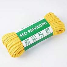 31m/Set High Strength Paracord, 7-Strand 4mm Diameter 550LBS Polyester Rope, Outdoor Gear Rope, Camping Tent Rope, Cargo Binding Rope, Suitable For Tool Anti-Slip Wrapping, DIY Weaving, Clothesline, Multi-Color Durable Multipurpose Rope - Multicolor - View 22