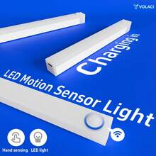 感应式衣柜灯，护眼设计，可充电LED无线衣柜灯，电池供电橱柜灯 - 彩色 - 查看 3