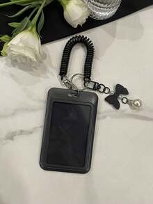 1个可爱蝴蝶结伸缩挂绳证件卡套，适用于身份证、银行卡、餐卡、工作证等，非常适合护士、医生、教师、上班族，是生日、派对、节日、学生礼物的理想之选。 - 彩色 - 查看 3