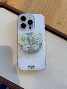 卡通小狗磁性手机支架，多功能懒人手机支架，便携式折叠手机气垫支架 - 彩色 - 查看 10