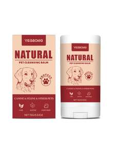 Dog & Cat Tear Stain Remover Balm & Cleaning Swabs - Gentle Eye Crust & Discharge Cleaner | Moisturizing Eye Care For White Fur | Pet Grooming Supplies Pet Tear Stain Remover Paste Dog Eye Cleaner Stick Cat Eye Crust Wipes Gentle Moisturizing Grooming Balm White Dog Fur Care Supplies - Multicolor - View 10