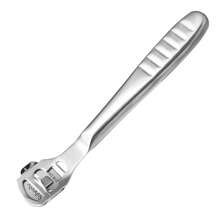 1 Set Stainless Steel Pedicure Knife Cleaning Care Pedicure Tool, Suitable For Hard Foot Pedicure Foot Scrubbing Pedicure Set, Includes 10 Replacement Scrapers - Silver - View 5