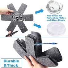 Bộ 3-9-12 chiếc khăn lót nồi và bát chất lượng cao - Chống dính, chống trầy xước, nhiều lớp chịu nhiệt, thích hợp cho dụng cụ nấu nướng, đồ thủy tinh, khay nướng, nồi, chảo, bộ nồi chảo. - Xem 5