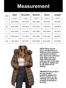 Giolshon Women's Lightweight Down Jacket - Hooded, Multi-Pocket, Suitable For Layering And Casual Outdoor Wear In Autumn/Winter - Mocha - View 9