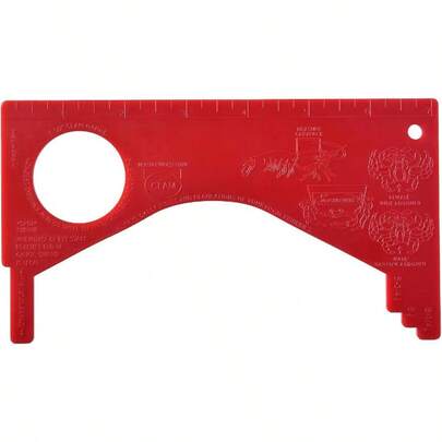 Dungeness Crab Gauge Measure With Ruler Multi Shrimp Clam Measuring Washington And California