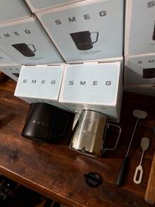 304 Stainless Steel Italian Latte Art Pitcher, Professional Milk Frothing Cup With Measurement Scale - Multicolor - View 6