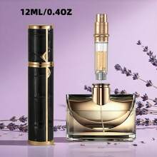 Refillable Leather Bottom Luxury Travel Perfume Atomizer, Portable Mini Cologne Spray Bottle - Multicolor - View 56