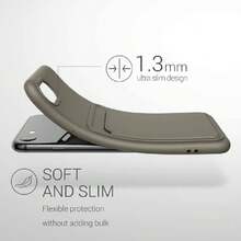 Wallet Case Compatible With Apple SE (2022/2020) / 8/7 Case With Card Holder - Protective Wallet Case With Card Slots - Matte Light Gray, 43355377 - Dark Green - View 2