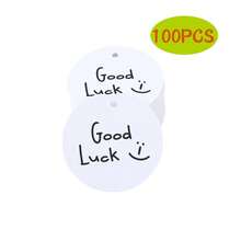 100个印有“我们送给您的小礼物”字样的礼品标签，直径4.5厘米/1.77英寸，圆形，适用于婚礼、派对、活动等场合 | 礼品包装吊牌 - 彩色 - 查看 17