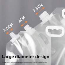 This Is A Sealed Storage Bag That Can Hold Up To Two Pounds Of Grain. It Is Moisture-Proof And Insect-Proof, Suitable For Storing Rice, Flour, And Various Grains In The Kitchen And Refrigerator. It Can Be Repackaged, Vacuum-Sealed, Moisture-Proof, Insect-Proof, And Allows For Date Recording. - View 9