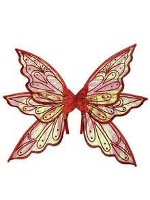 Large Shiny Transparent Fairy Wings For Adults, Butterfly Fairy Halloween Costume, Angel Wings - Multicolor - View 11