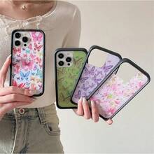 Wildflower 3D Ins Butterfly Phone Case For 16 15 14 13 12 17 Pro Max Plus Air 16pro 17pro WF Cute Cartoon Cover Fundacustomizable Things Popsoket Great For Holiday Parties Exquisite Minimalist New Style Holiday Gift 1 Hot Selling Item Genycase Clear Phone Case 17 Pro Max Festival Gift - 5 - 查看 8
