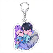 女团亚克力吊坠，亚克力钥匙扣 - 彩色 - 查看 9