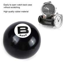 Inflatable Rubber Ball For Watch Repair, Diameter, Easy To Use, Watch Repair Tool With Friction Ball For Opening Watch Backs, For Watchmakers LU5J - Black - View 2