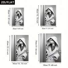 2D/Plat 1 pièce Affiche d'art amusante et guérissante de style moderne gris-blanc, décoration murale d'art abstrait - Un petit canard portant une serviette de bain, œuvres d'art murales sur canevas, pour salle de bain, toilettes, chambre à coucher, salon, bureau, décoration murale de couloir (sans cadre/canevas enveloppée) - 111 - Voir 7