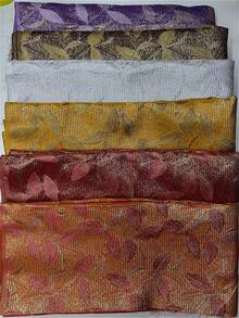 White Latest High Quality African Nigerian Tulle Lace Fabric 2026 Organza Embroidery Guipure Party Wedding Christmas Brocade Jacquard French 1 Yards/5 Yards - A - View 5