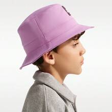 Nike Youth K NK APEX BUCKET SQ FUT Hat, Bucket Hat FB5648-503 - Pink - View 2