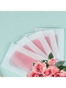 10 tiras de cera para la cara, adecuadas para todo tipo de piel, kit de depilación rápido y sin dolor - Multicolor - Ver 3