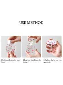 1/2pcs Cherry Pattern Spray Bottle, With Cherry Keychain Pendant, Suitable For Travel, 30ml - View 8