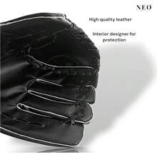 Baseball Infield Glove, 11 - 12 Inch, Lightweight, Black, Made In India - 11"-12" + Left Hand Throw - View 7