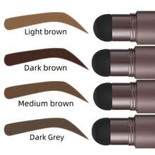 Eyebrow Stamp And Eyebrow Stencil Kit, With Eyebrow Brush One Step Eyebrow Stamp Shaping Kit With 10 Reusable Eyebrow Stencils - Eyebrow Stamp - View 3