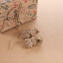 Gift Wrapping Ribbon, Stationery Set Holiday Packaging Ribbon - A - View 5