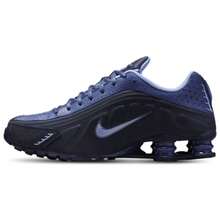 Nike Shox R4 Na9 Men's Casual Sneakers Obsidian Diffused Blue IM8462-451 - Blue - View 1