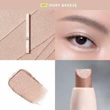 3CE Shimmering Eyeshadow Stick, Multi-Use Highlighter & Eyeshadow - #Ivory Breeze (Radiant Nude) - View 4
