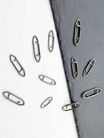 30个不锈钢尖头路亚快接环连接器，美式钓具配件