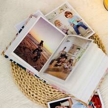 100 chiếc album ảnh mini bìa vải lanh kích thước 4x6 inch, thích hợp cho sinh nhật, gia đình, đám cưới, kỷ niệm, các dự án thủ công mỹ nghệ. - in ấn - Xem 3