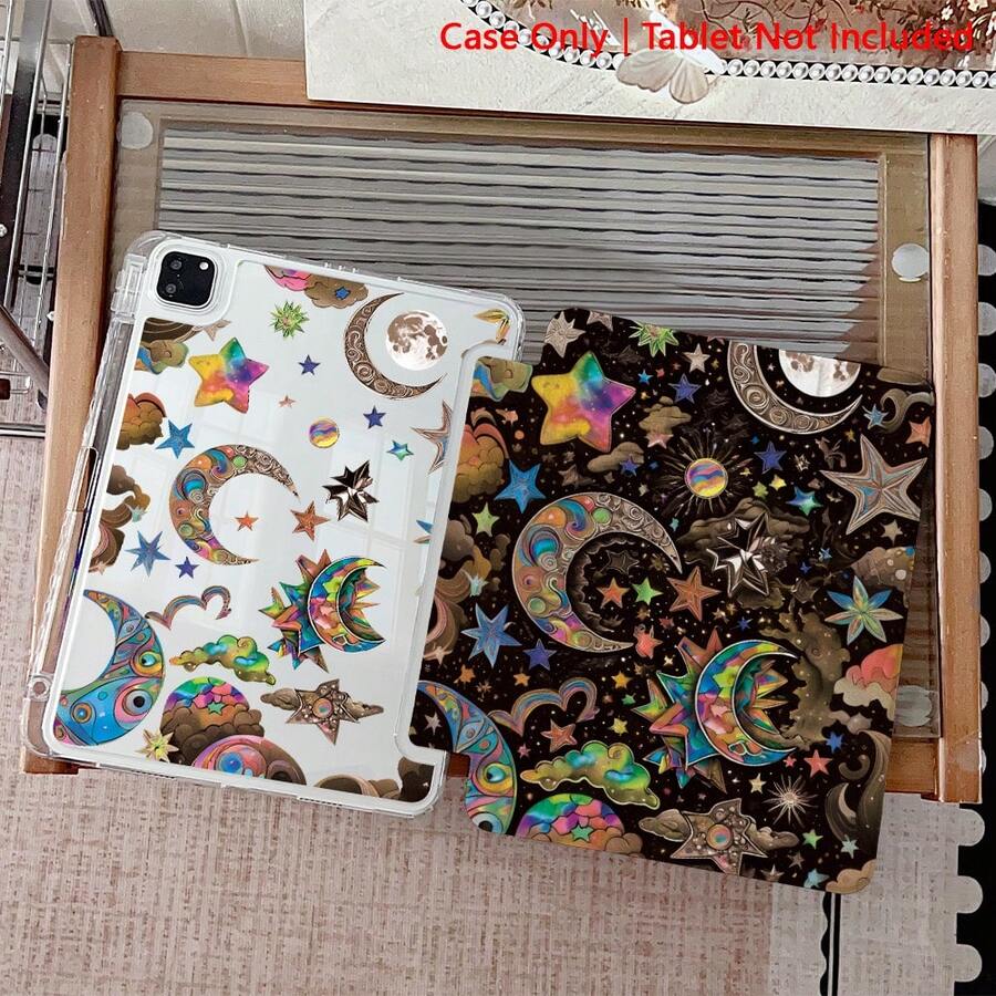 1pc 3+Y Fold Multi-Angle Magnetic Stand Tablet Case With Pen Slot & Auto Sleep/Wake Protective Cover, Compatible With IPad PRO/AIR, Compatible With SAMSUNG,Compatible With XIAOMI Pad 5/6/7 - Multicolor - View 1