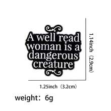 男孩妈妈语录珐琅徽章 有趣的黑色短语胸针翻领别针徽章 背包服装配饰 时尚珠宝 朋友礼物 - 黑色 - 查看 12