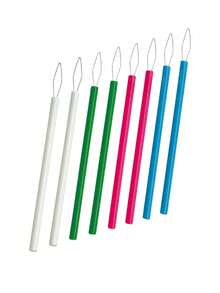 8.8cm Extended Handle Plastic Needle Threader, Easy To Operate And Labor-Saving, Suitable For Seniors And People With Poor Eyesight To Easily Thread Needles, Ideal For Daily Home Clothing Repair And Sewing - Extended Plastic Thread Threader - View 12