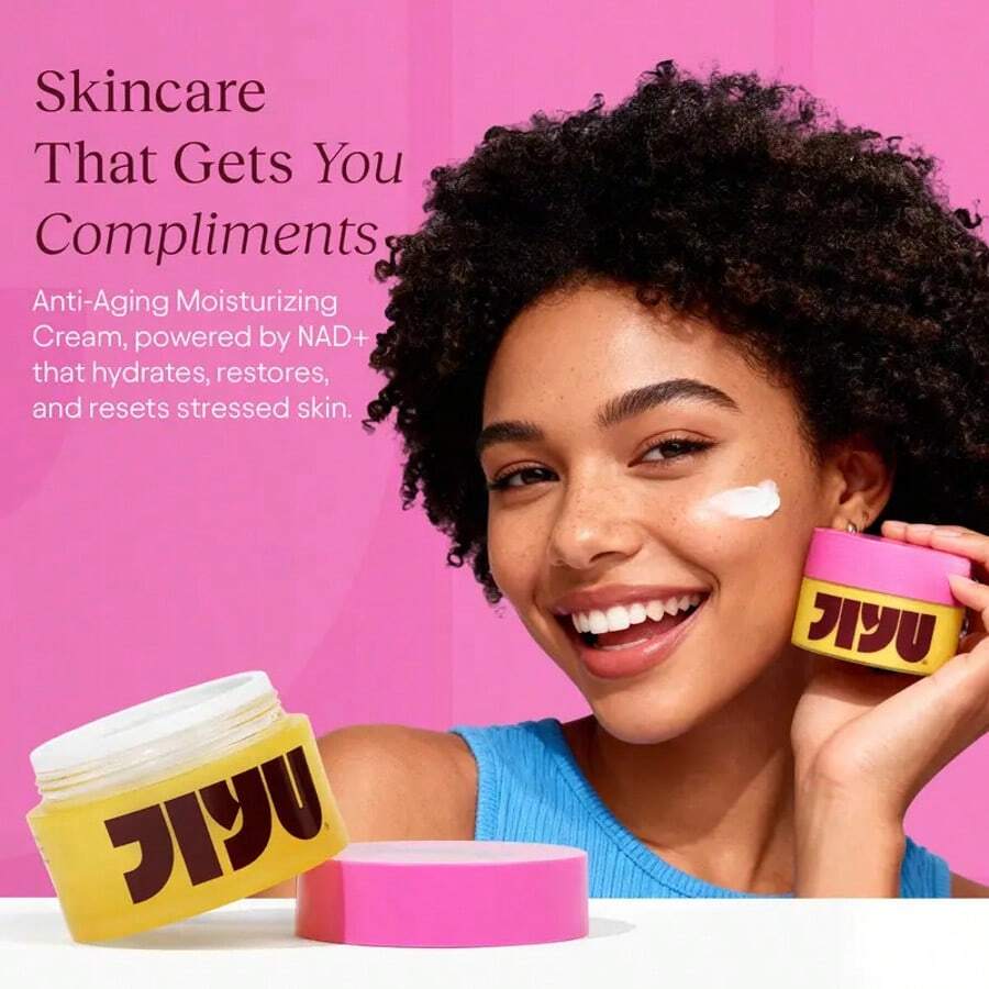 Ji⁢Y⁢U Anti-Aging Moisturizing Cream Powered By NAD+ - Collagen - Xem 1