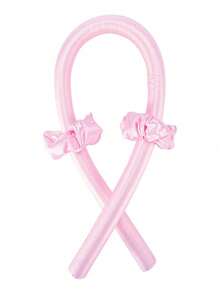 3件套免加热蓬松波浪卷发棒，卷发棒+2个大号发圈，卷发工具套装，美发配件 - 彩色 - 查看 18