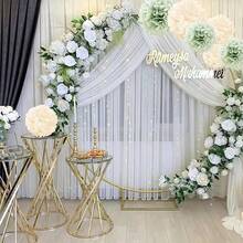 30/10 quả cầu hoa giấy màu xanh lá cây nhạt và trắng dùng để trang trí tiệc cưới, tiệc cô dâu, tiệc sinh nhật và kỷ niệm, đồ trang trí treo tường trang nhã cho các sự kiện lãng mạn, đồ dùng đám cưới, phụ kiện tiệc lễ hội. - Nhiều màu - Xem 6