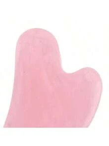 Rose Quartz Heart-Shaped Facial Beauty Massage Scraping Board, V-Shaped Face Beauty Tool - Gua Sha Board - View 8
