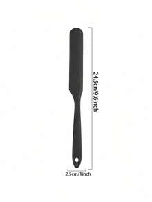 Silicone Spatula Scraper, Heat-Resistant Silicone Cake Cream Peanut Butter Mixing Scraper, Non-Stick Bread Scraper, Rubber Kitchen Blender Scraper, Long Baking Tool, Kitchen Gadgets - Multicolor - View 11