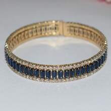 高品质时尚锆石全镶水晶，适合女性生日、派对、婚礼、日常佩戴、馈赠佳品。 - 金粉 - 查看 13