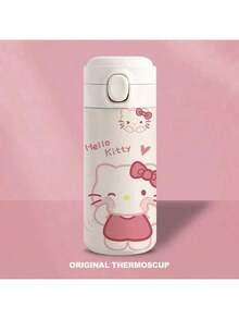 1个/套 猫咪保温水瓶，可爱韩版男女通用水杯 - 彩色 - 查看 10