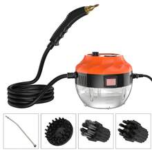 1500W Portable Handheld Steam Cleaner High Temperature Pressurized Steam Cleaning Machine with Brush Heads for Kitchen Furniture Bathroom Car - Ver 1