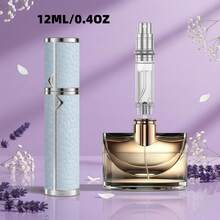 Refillable Leather Bottom Luxury Travel Perfume Atomizer, Portable Mini Cologne Spray Bottle - Multicolor - View 74
