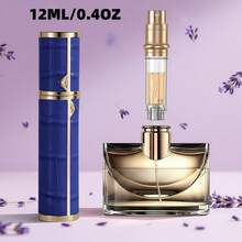 Refillable Leather Bottom Luxury Travel Perfume Atomizer, Portable Mini Cologne Spray Bottle - Multicolor - View 85