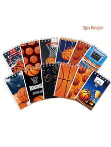 12pcs Football Spiral Notebooks, Student Notebooks, Memo Pads, Spiral Notebooks, Sketchbooks, Memo Books, School Supplies, Student Prizes, Party Notebooks, Back To School Stationery, Christmas Notebooks - Multicolor - View 15