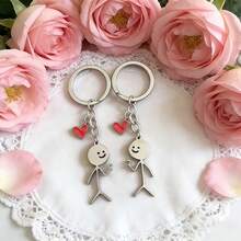2pcs "Love Stick" Couple Keychain | Best Valentine's Day Gift, Can Be Used As Keychain, Backpack Pendant, Car Key Chain Or Decoration Gifts For Mother, Father, Graduation, And Teacher - Multicolor - View 6