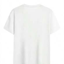 Floral Books Print T-, Casual Short Sleeve Crew Neck Top For Spring & Summer, Women's ClothingRelaxed Fit - 白色 - 查看 2