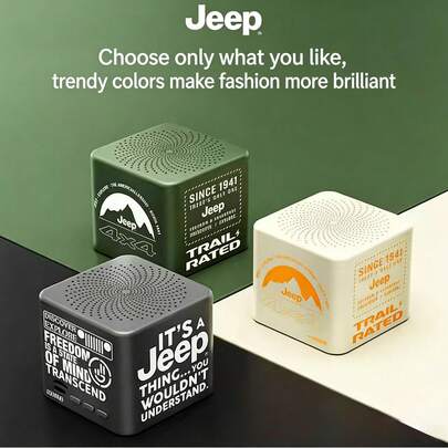Jeep SC008 戶外便攜藍牙音箱 防水重低音炫彩燈光無線音響