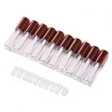 1.2ml DIY Rose Gold Lip Gloss Tube, Refillable Lip Tint Dispenser - Multicolor - View 6